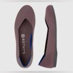 Rothy’s mink round toe flat shoe